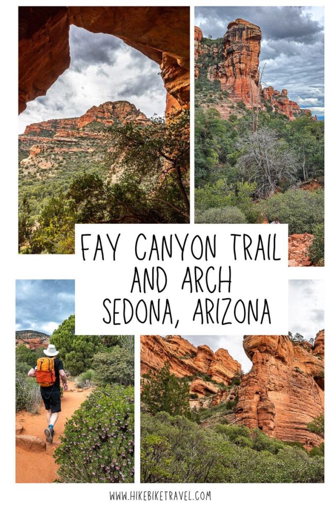 The Fay Canyon Trail in Sedona hike plus Fay Canyon Arch