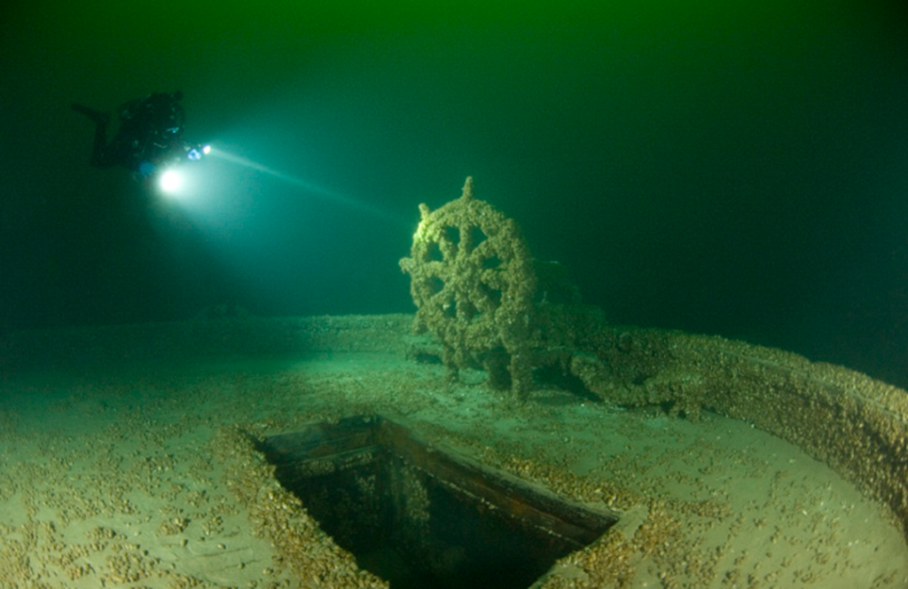 Ship Wreck by Kenn Feigelman