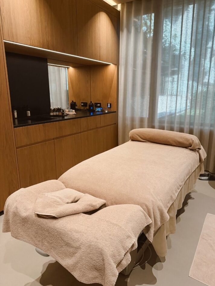 Massage treatment at the Gardena Spa