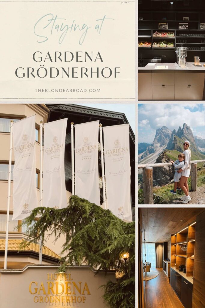 Staying at Gardena Grodnerhof in the Dolomites Italy