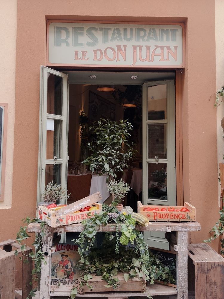 Restaurant in Antibes France