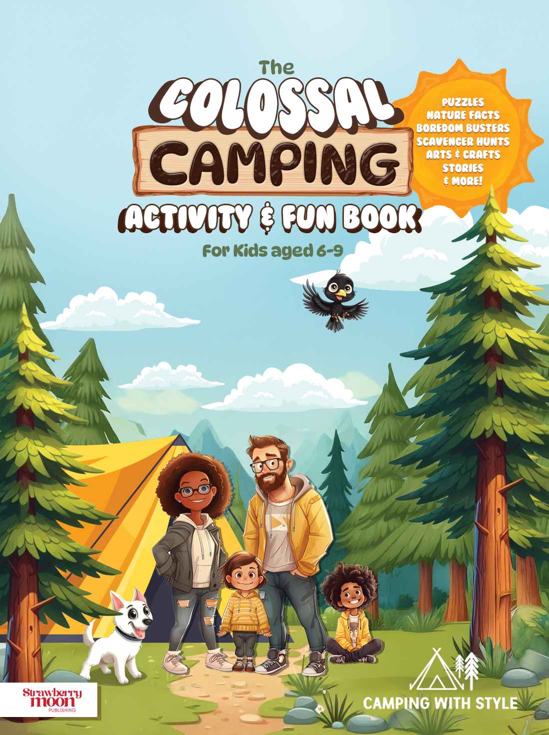 The Colossal Camping & Activity Fun Book by Camping with Style