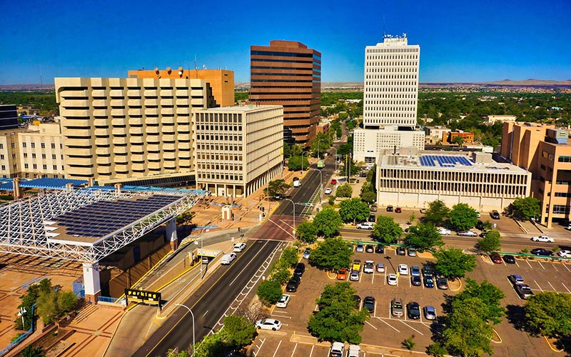 Albuquerque, New Mexico skyline