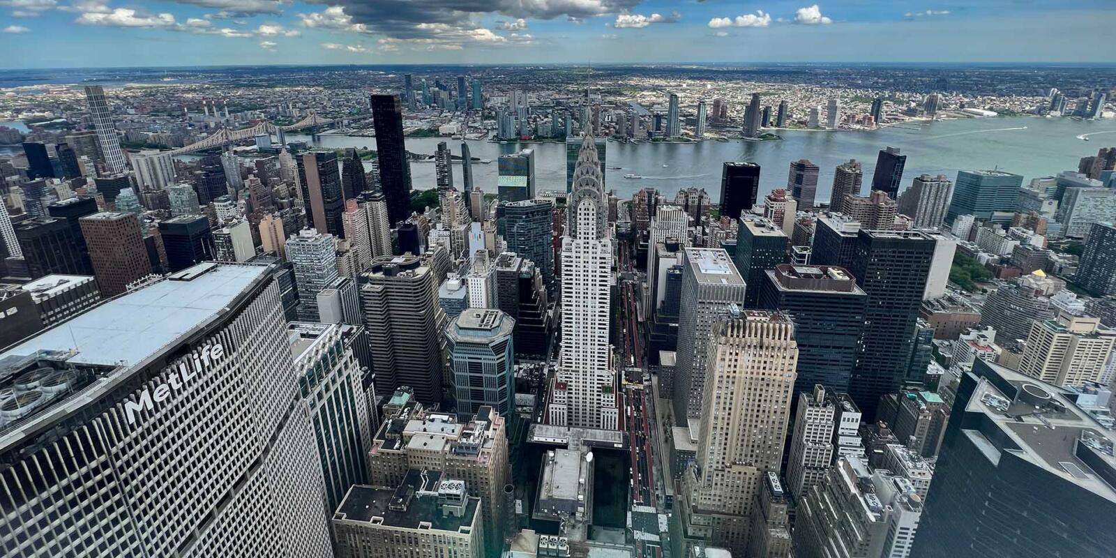 Amazing views from SUMMIT One Vanderbilt by day