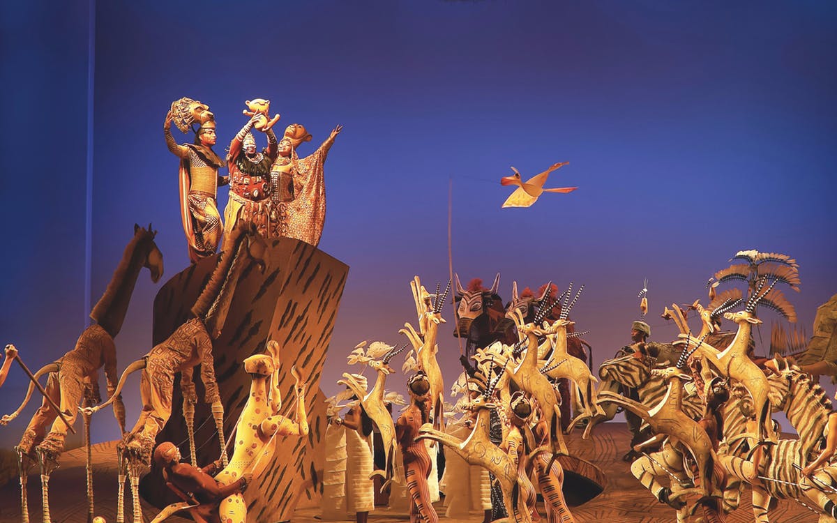 The Lion King on Broadway
