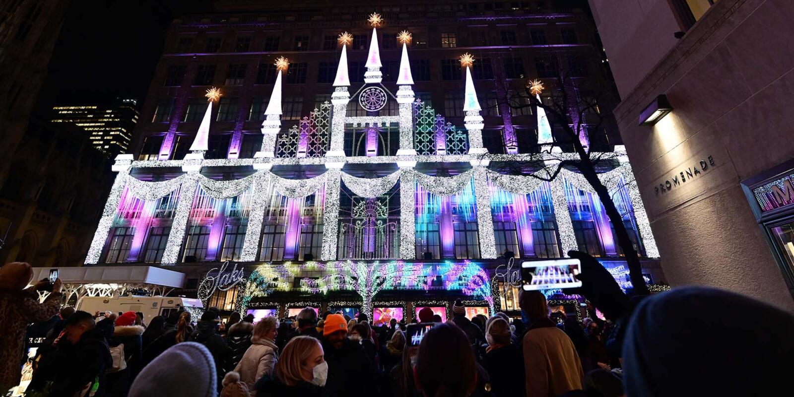 Saks Fifth Avenue NYC Holiday Windows at Saks Fifth Avenue NYC