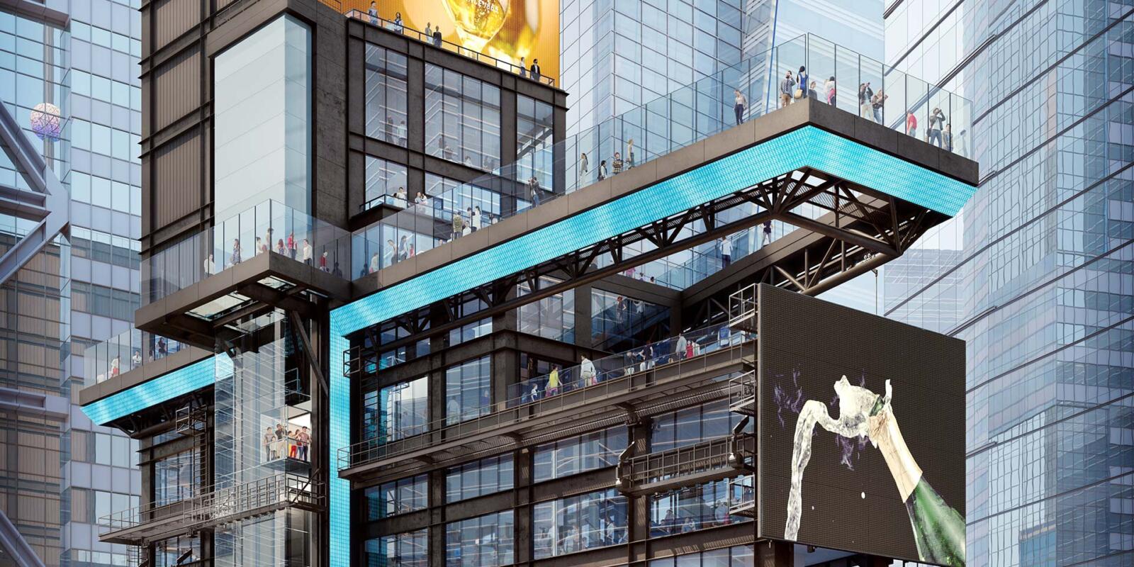 One Times Square Viewing Deck