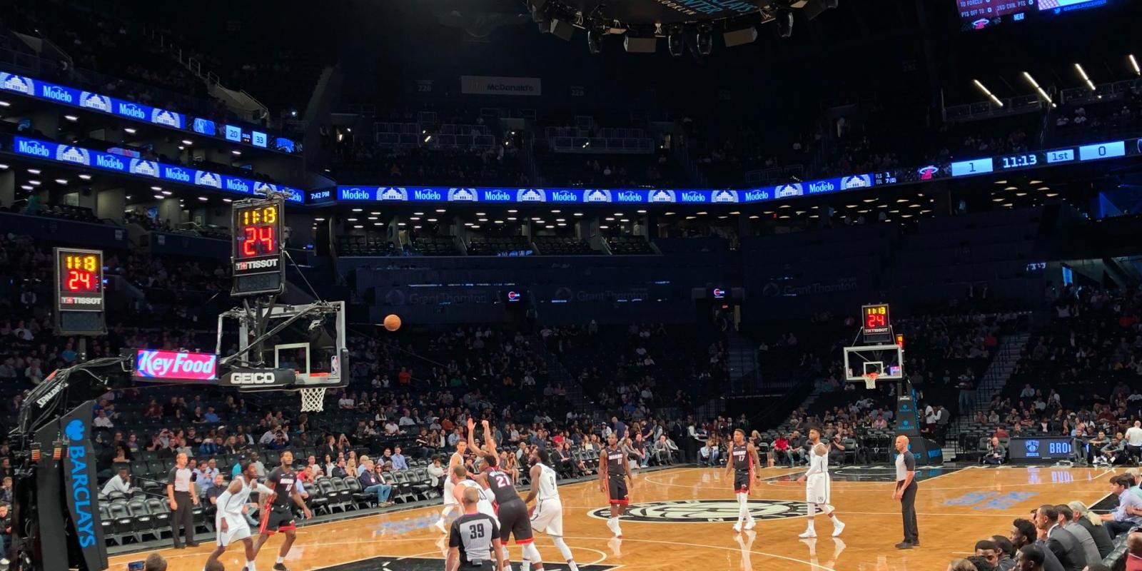 Brooklyn Nets at the Barclays Center
