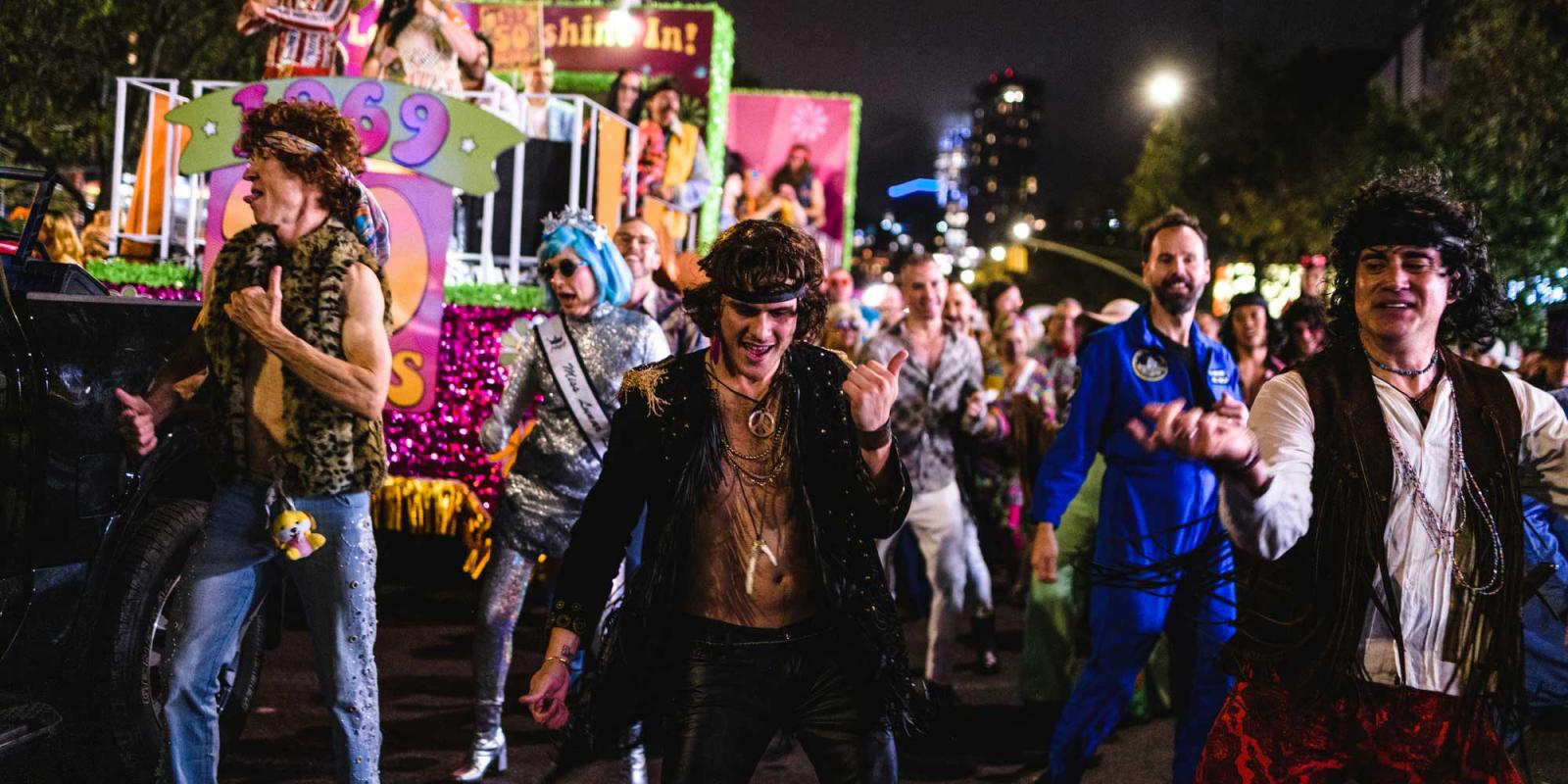 people dancing during the halloween parade on october 31st in nyc