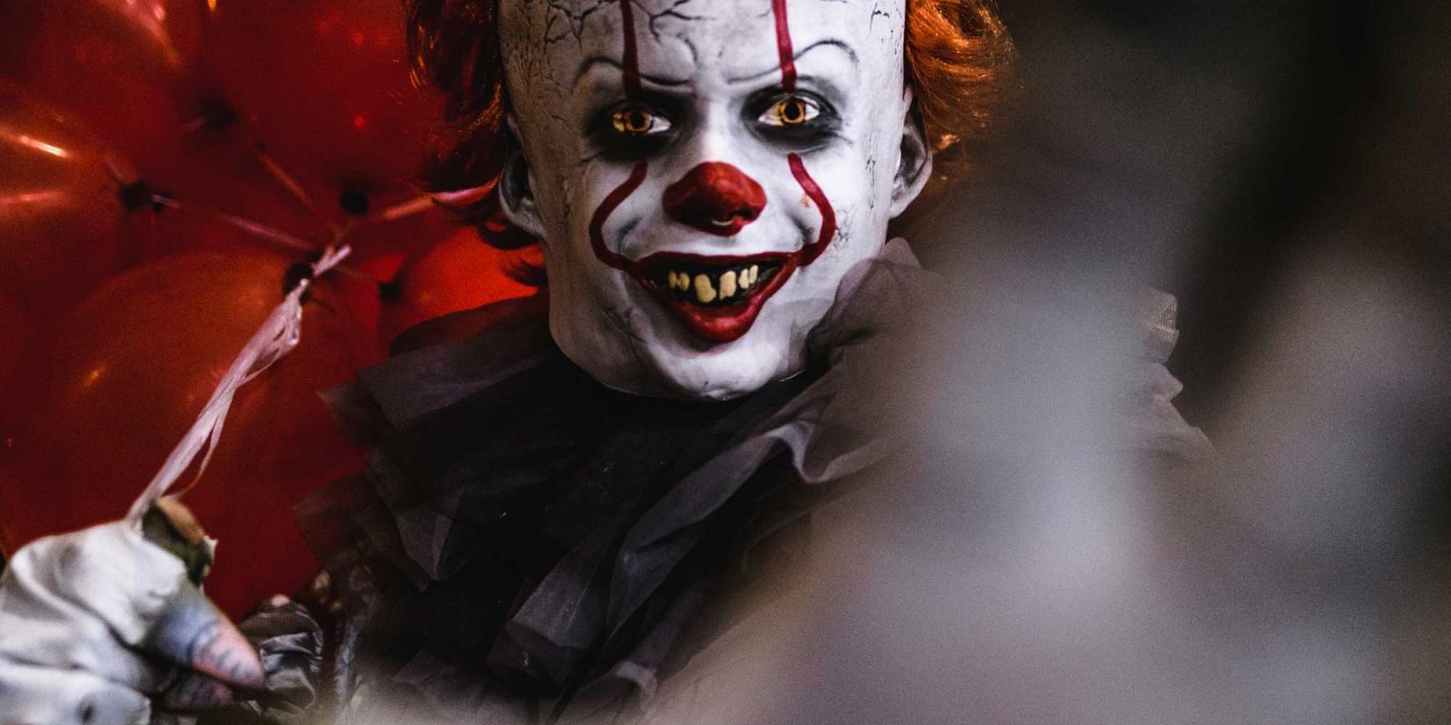 IT costume at the halloween parade