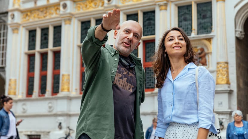 Tour guide in Bruges