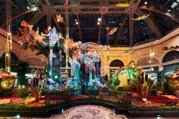 Bellagio Conservatory Fall 2025