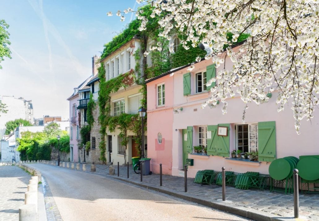 Best time to visit Paris - cherry trees in Paris