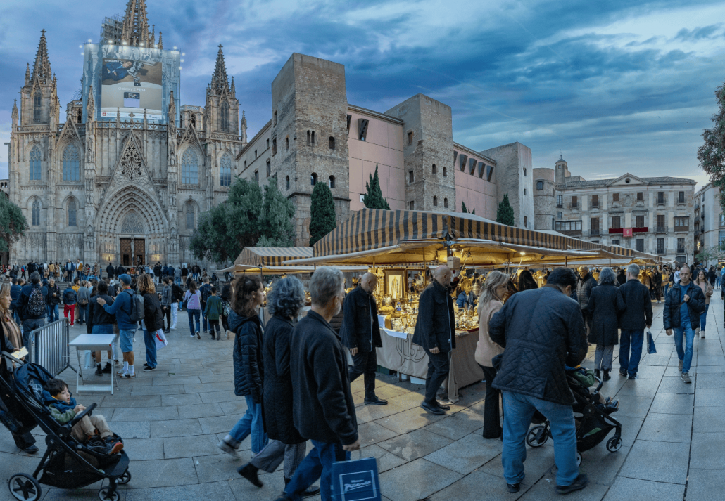 Barcelona christmas market