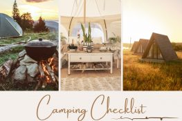 Camping Checklist | Travel The Food For The Soul