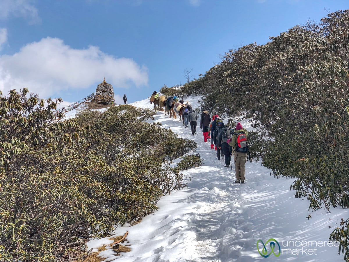 Druk Path Trek in Bhutan, Winter Trekking