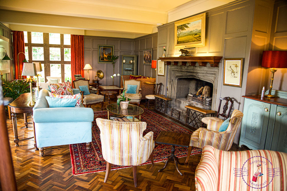 The Living Room at Giraffe Manor