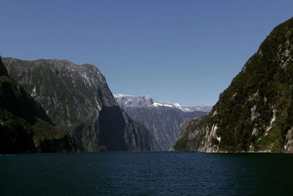 Milford sound photo location New Zealand