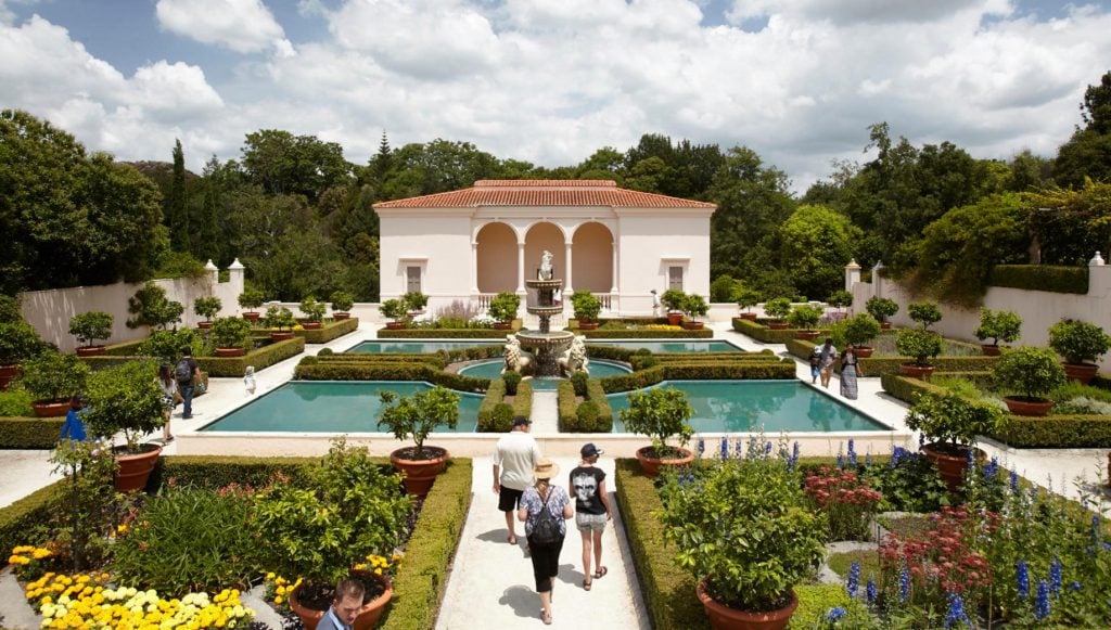 Hamilton Gardens Italian garden in the Waikato