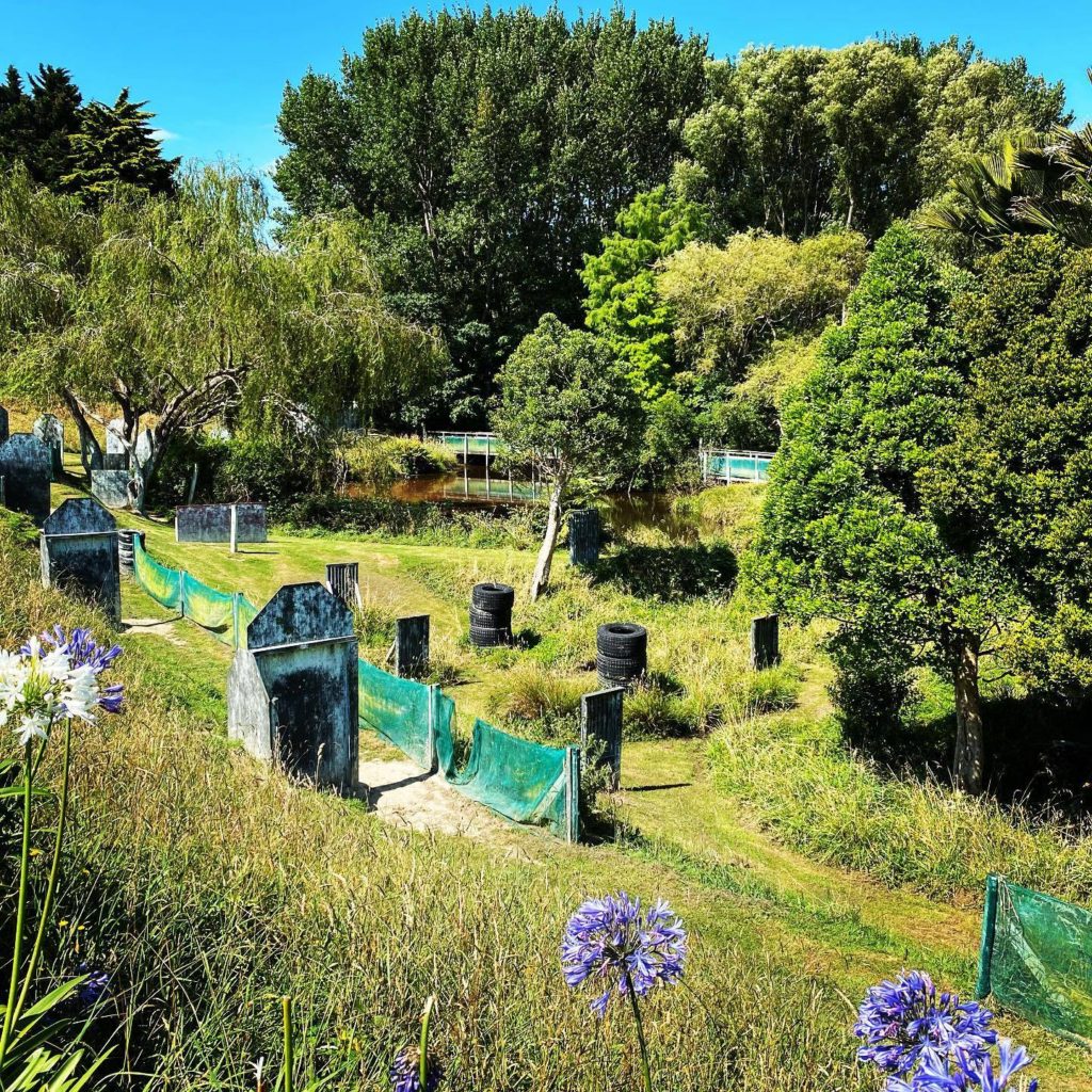 paintball course at adrenalin kapiti