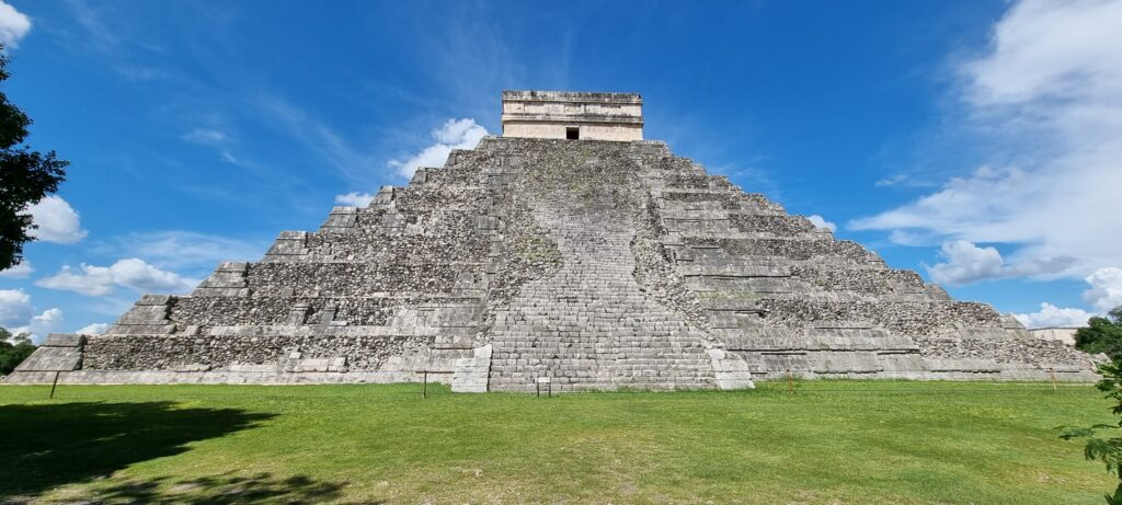 Back View of Chichen Itza