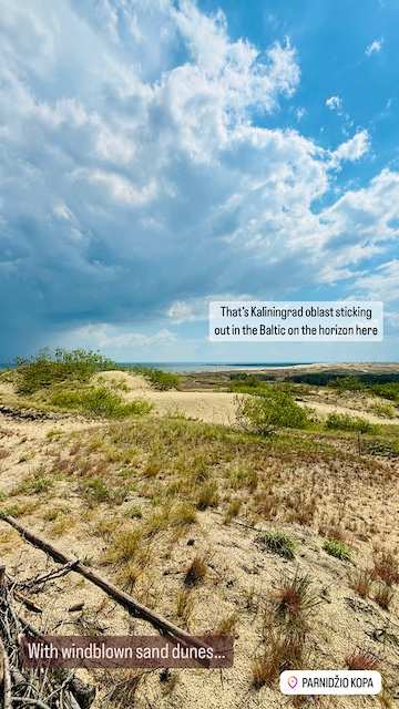 Sand dunes, Curonian Spit, Lithuania