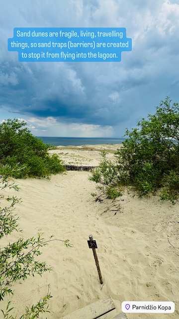 Sand dunes, Curonian Spit, Lithuania