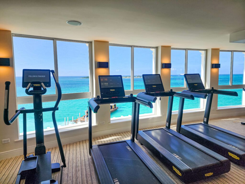 Gym at Sandals Royal Bahamian