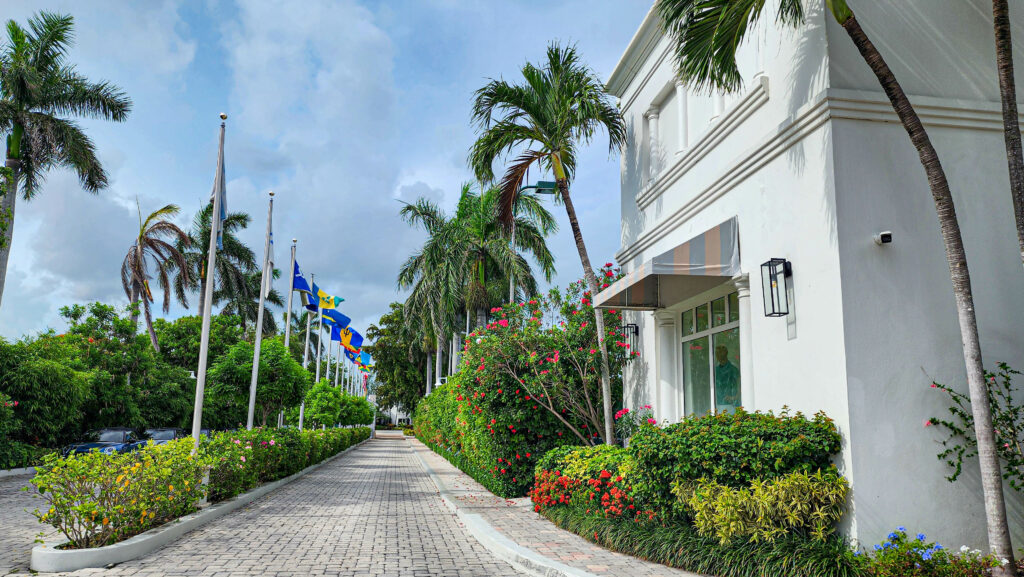 Driveway Sandals Royal Bahamian Resort Nassau Bahamas