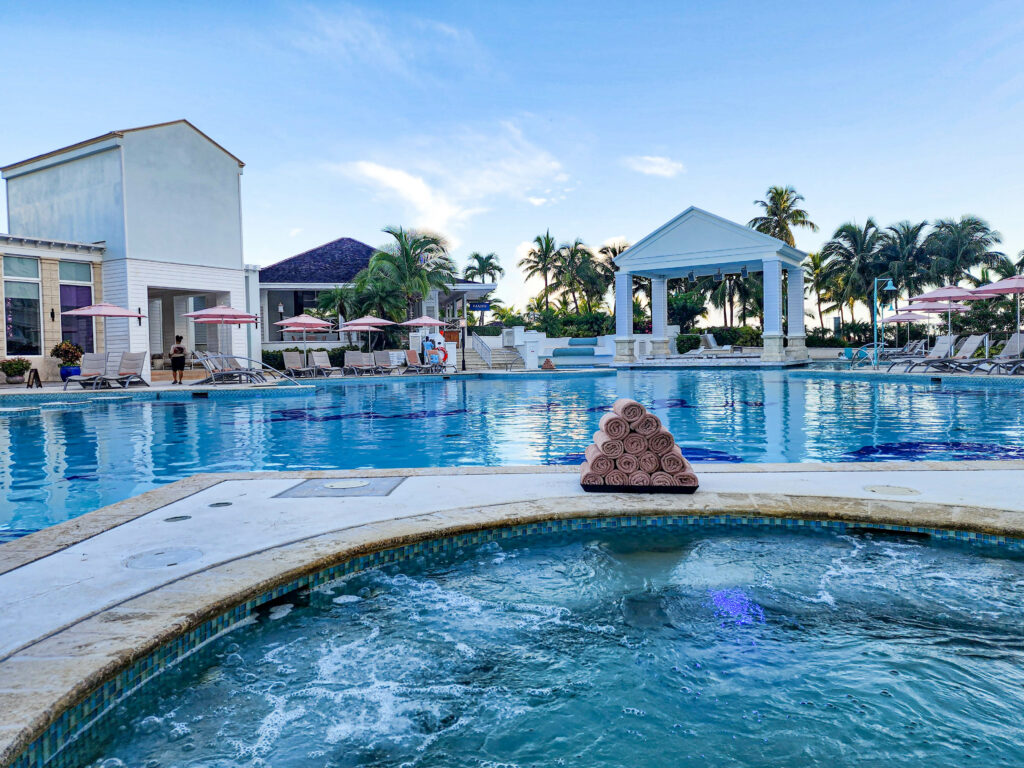 Quiet pool Sandals Royal Bahamian