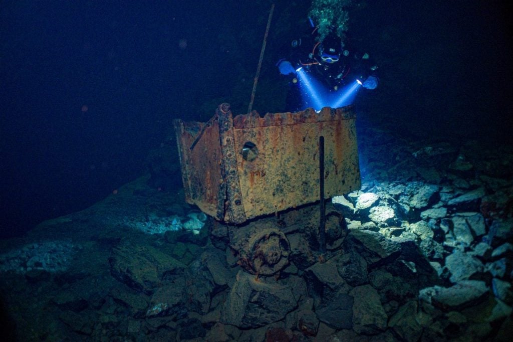 Bonne Terre Mine Missouri underwater