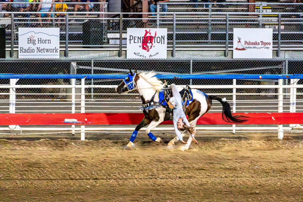 Cody Rodeo acrobatics