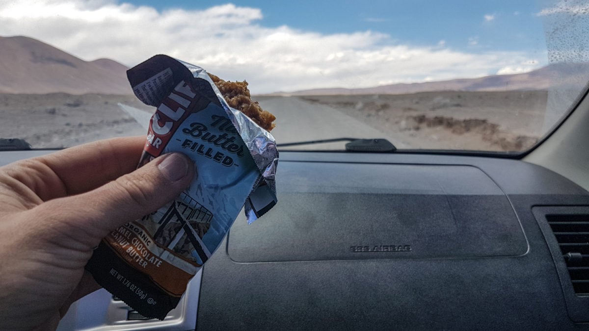 hiking snacks clif bar