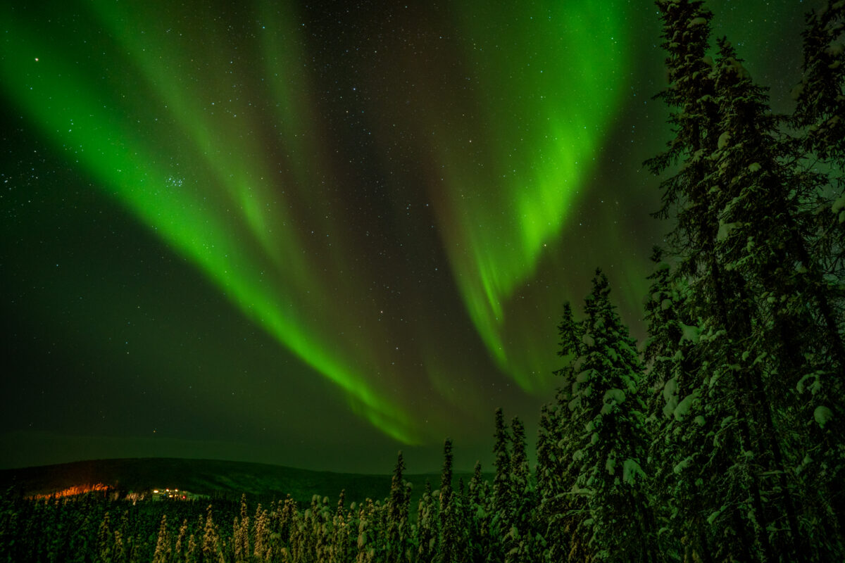 Fairbanks northern lights tour