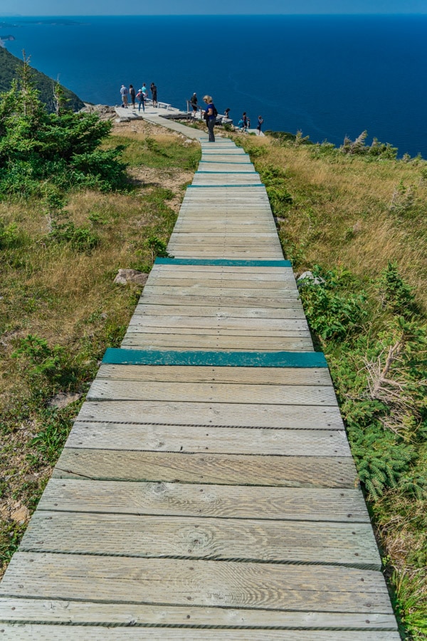 skyline hiking cape breton island