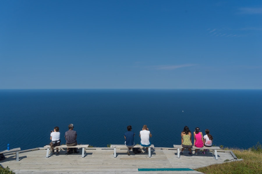 skyline hiking cape breton island