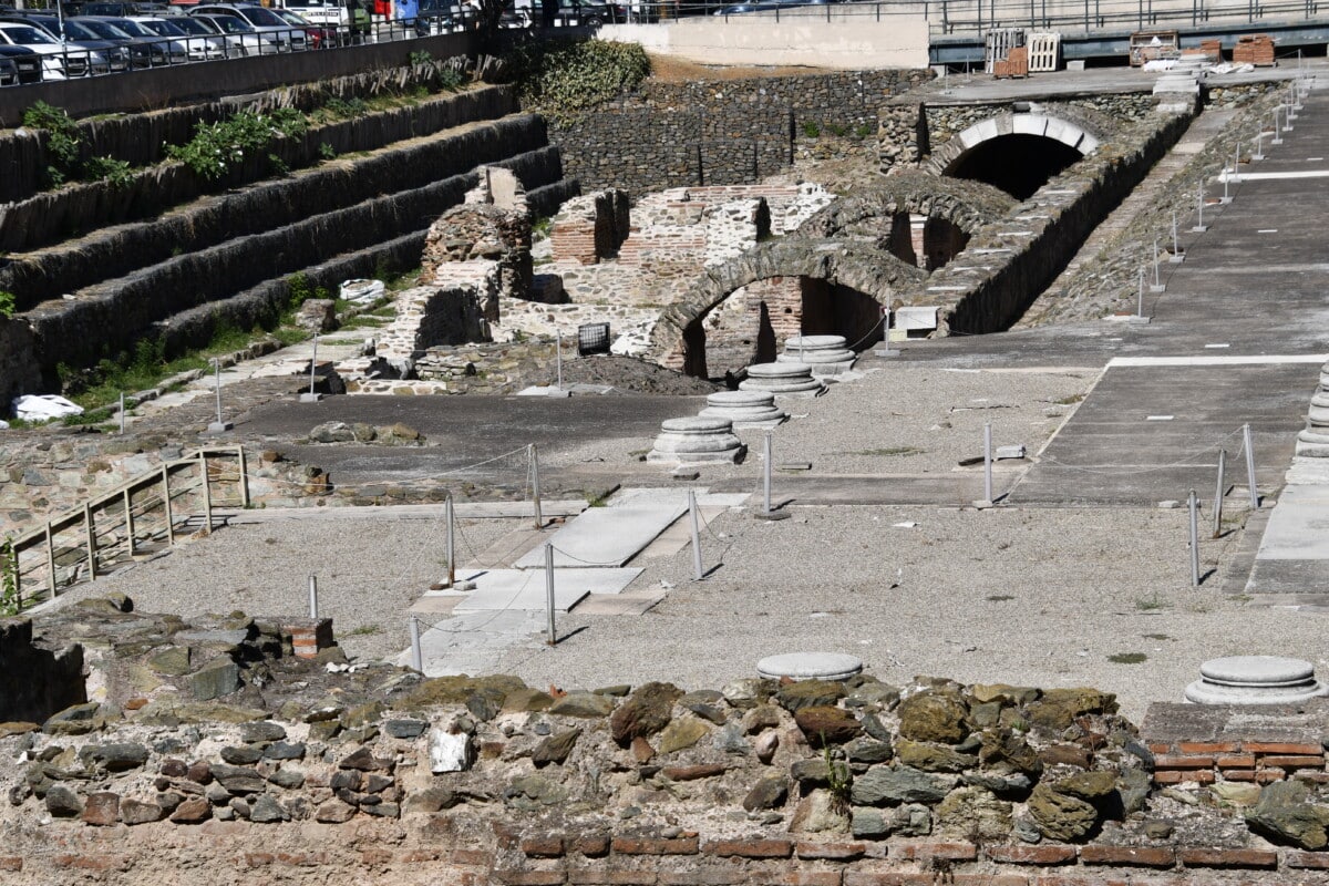 Roman Forum was the center of Thessaloniki
