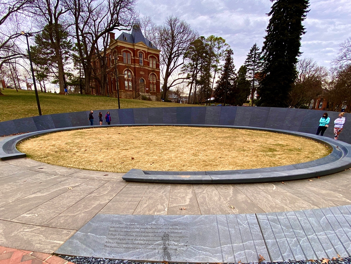 The Memorial to Enslaved Laborers.