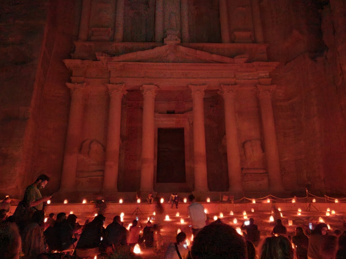 Visit Petra by Night.